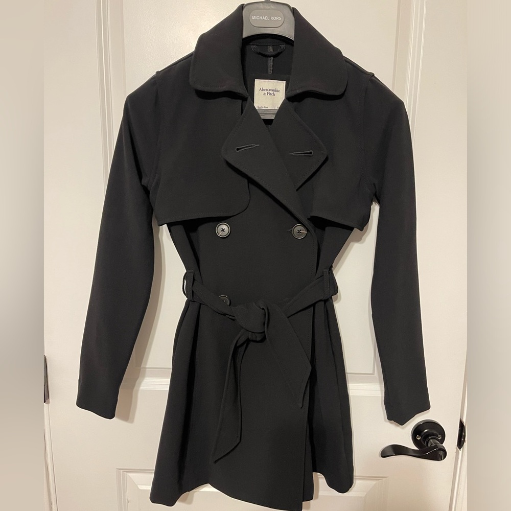 New Abercrombie Mid Trench Coat